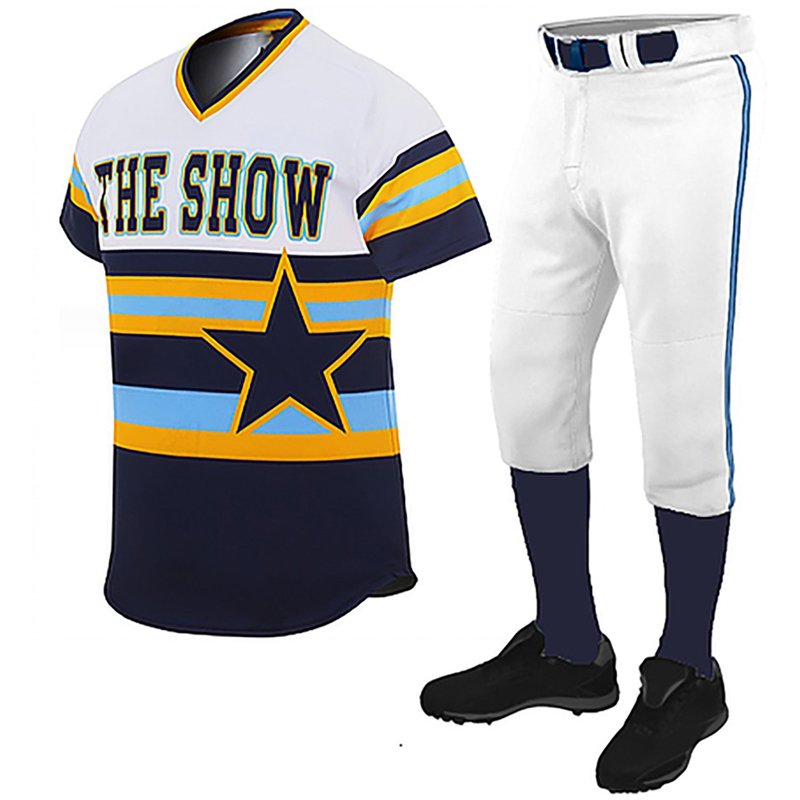 Custom Baseball Button-Down Uniform